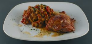 Mehr über den Artikel erfahren Kichererbsencurry | Honig-Hähnchen