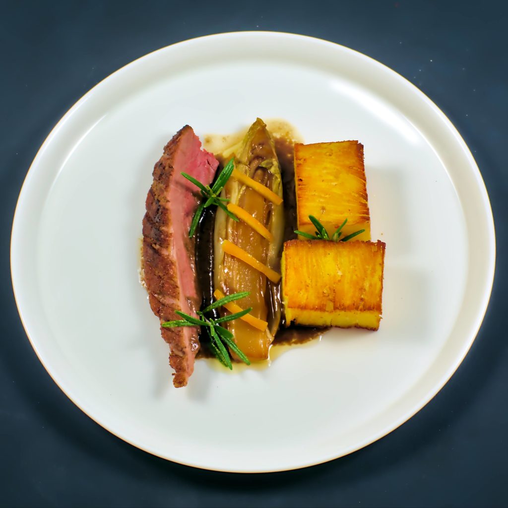 Gänsebrust sous vide | Chicorée | Potato pavé - Entdecke die Welt von ...