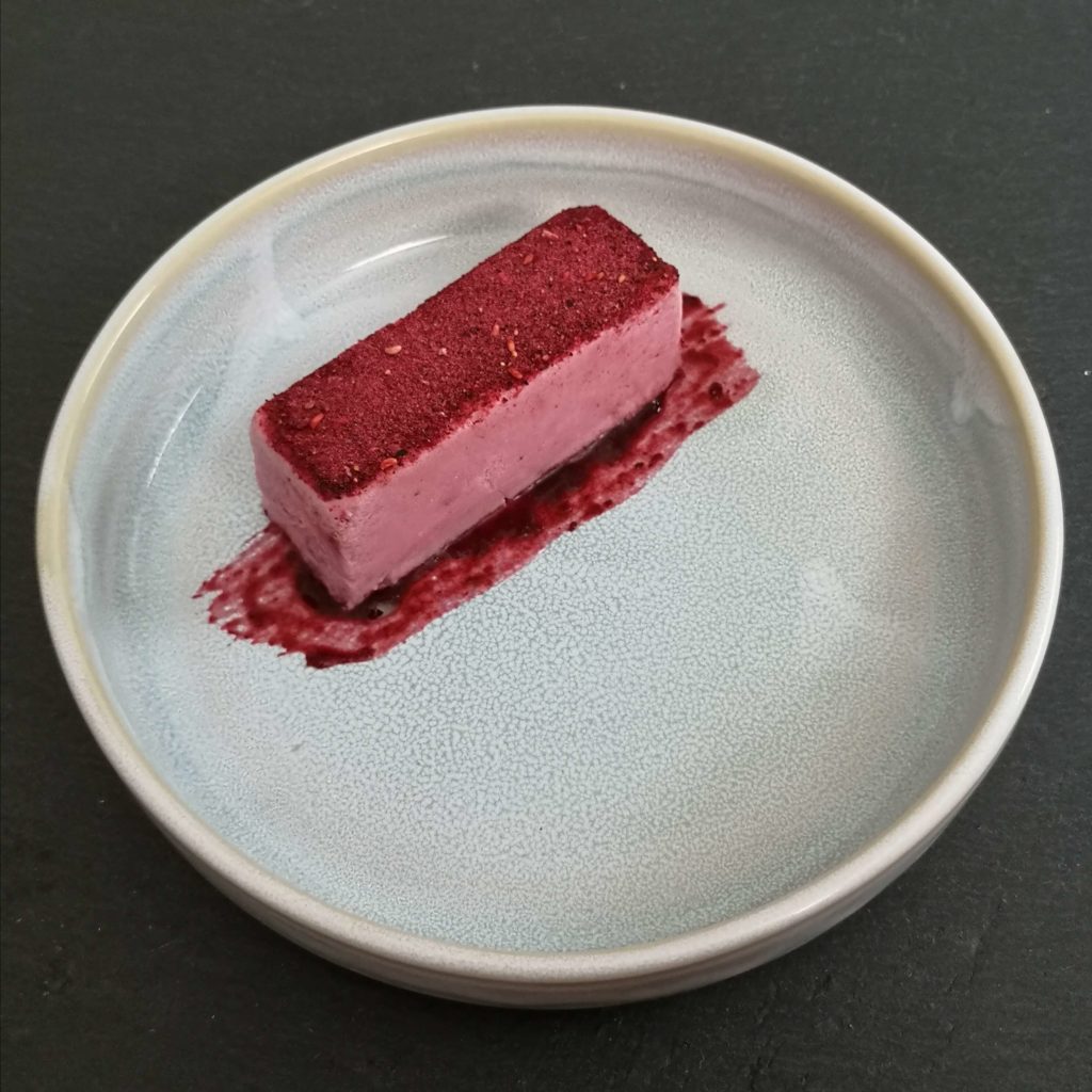 Waldbeer-Semifreddo